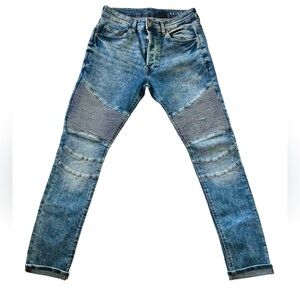 H&M Premium Men’s Skinny Biker Jeans 32x32